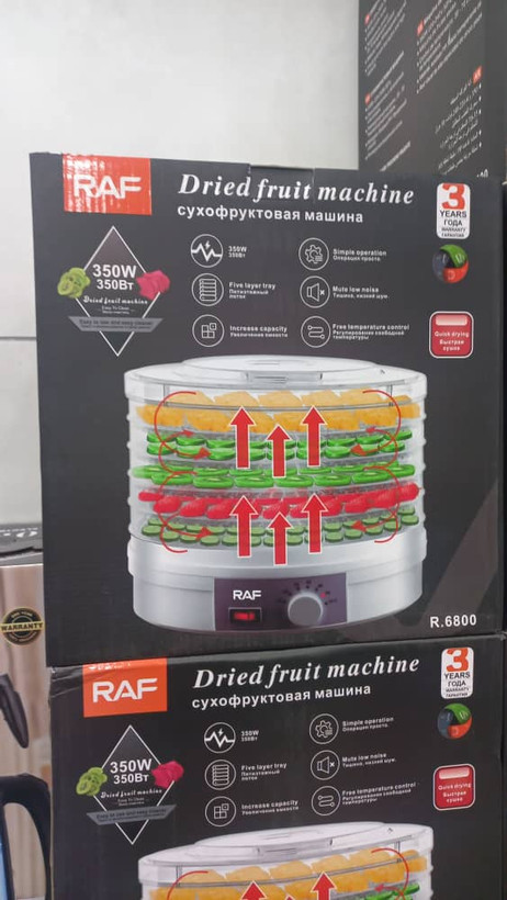 میوه خشک کن راف مدل R-6800