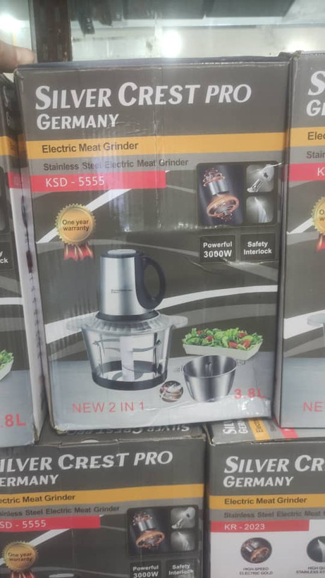 خردکن دوکاسه سیلورکرست مدلKSD-5555