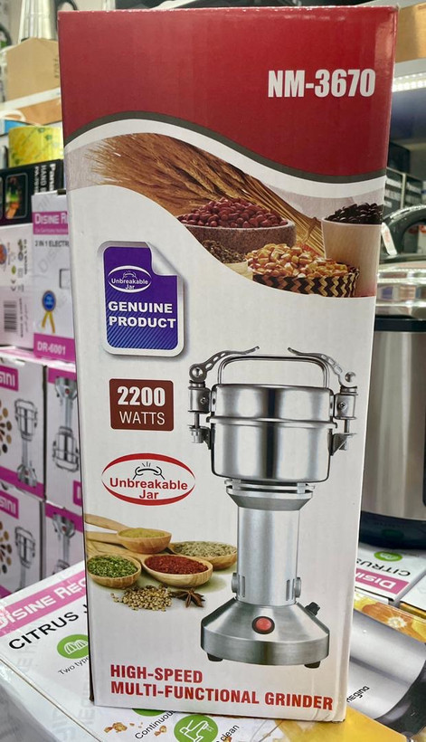 آسیاب نیمه صنعتی ۱۵۰ گرمی نوا مدل NM-3670