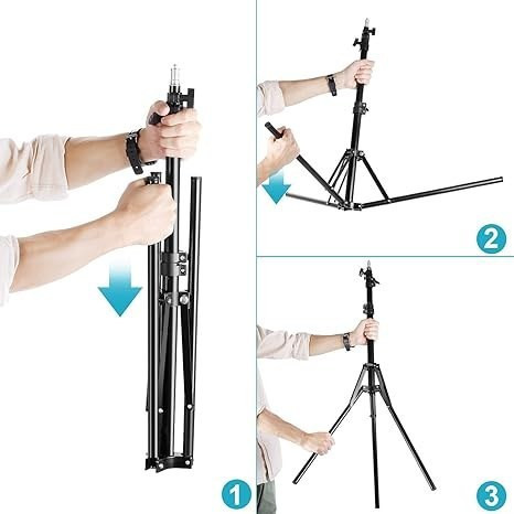رینگ لایت بیوا مدل Biva RL-02 55W سایز ۲۱ اینچ+ همراه با سه پایه