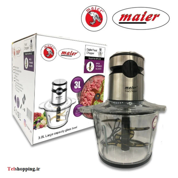 خردکن تک کاسه ۳ لیتر مایر مدل MR493