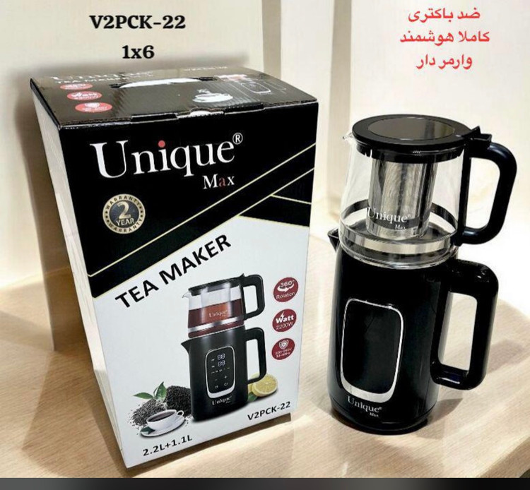 چایی ساز روهمی یونیک مکس مدل unique max v2pck-22