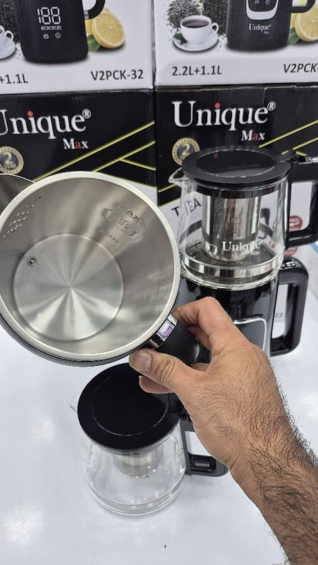 چایی ساز روهمی یونیک مکس مدل unique max v2pck-22