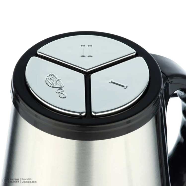 خردکن 3.8 لیتر سیلورکرست-6 تیغه تیتانیوم طلایی همراه با سیرپوست کن و همزن - قدرت 1800 وات- مدل SR-2024