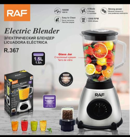 مخلوط کن و آسیاب دوکاره راف مدل R-367