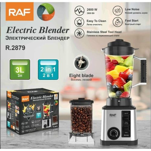 مخلوط کن و آسیاب حرفه ای راف مدل R-2879