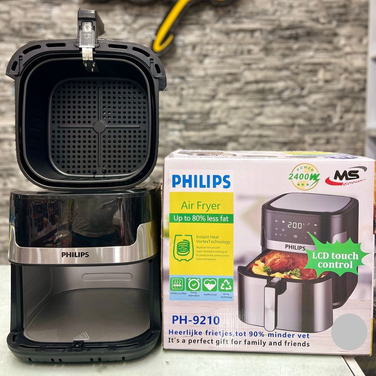 سرخکن 12 لیتر فیلیپس- تمام استیل سبددار مدل PH9210