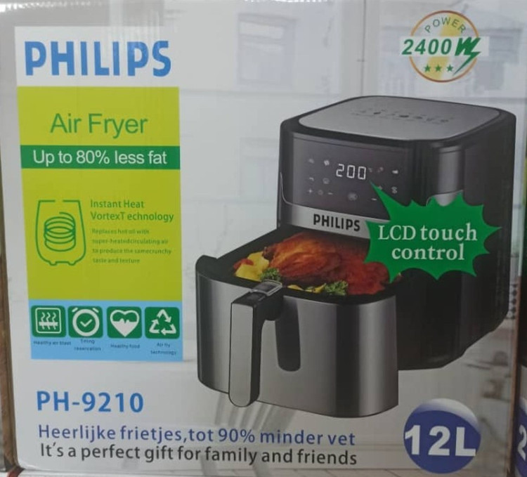 سرخکن 12 لیتر فیلیپس- تمام استیل سبددار مدل PH9210