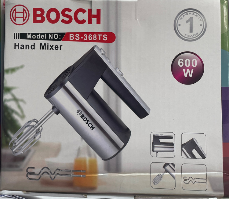 همزن برقی بوش گیربکسی توربو مدلWB_368HM