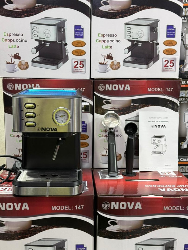 دستگاه اسپرسوساز نوا مدل NCM_147 با فشار 25 بار