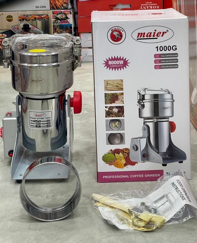 آسیاب 1000 گرمی گهواره ای مایر 8000 وات مدل MN-2025