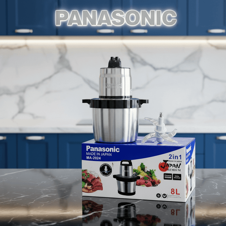خردکن صنعتی 8 لیتر پاناسونیک_ قدرت 8000 وات_ مدل 2025MZ
