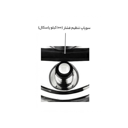 زودپز دوقلو ۶+۸ لیتر مایر مدل MR-886