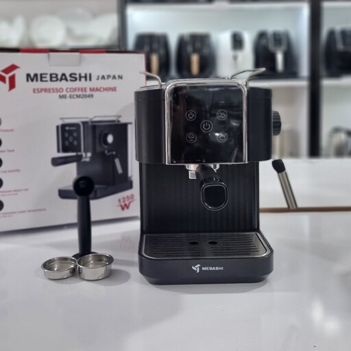 اسپرسوساز 25 بار مباشی مدل ME_ECM2049 رنگ مشکی