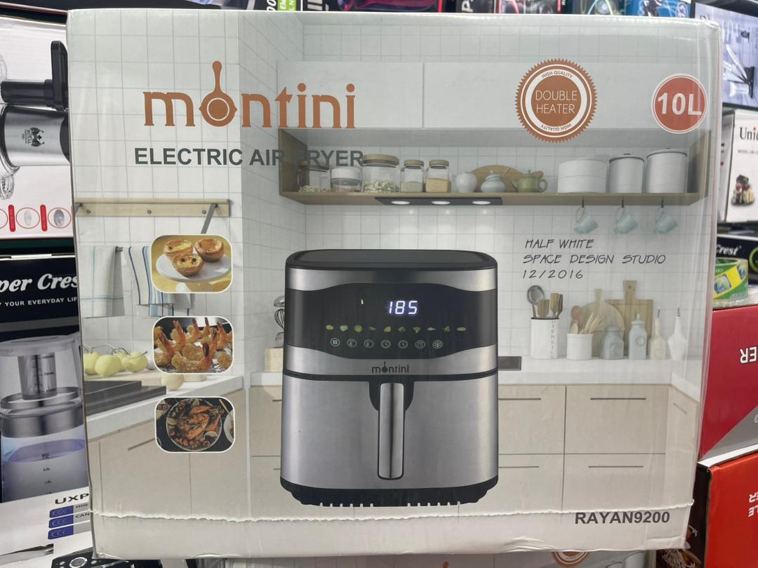 سرخکن دوالمنت 10 لیتر مونتینی-توان 2100 وات مدل 9200