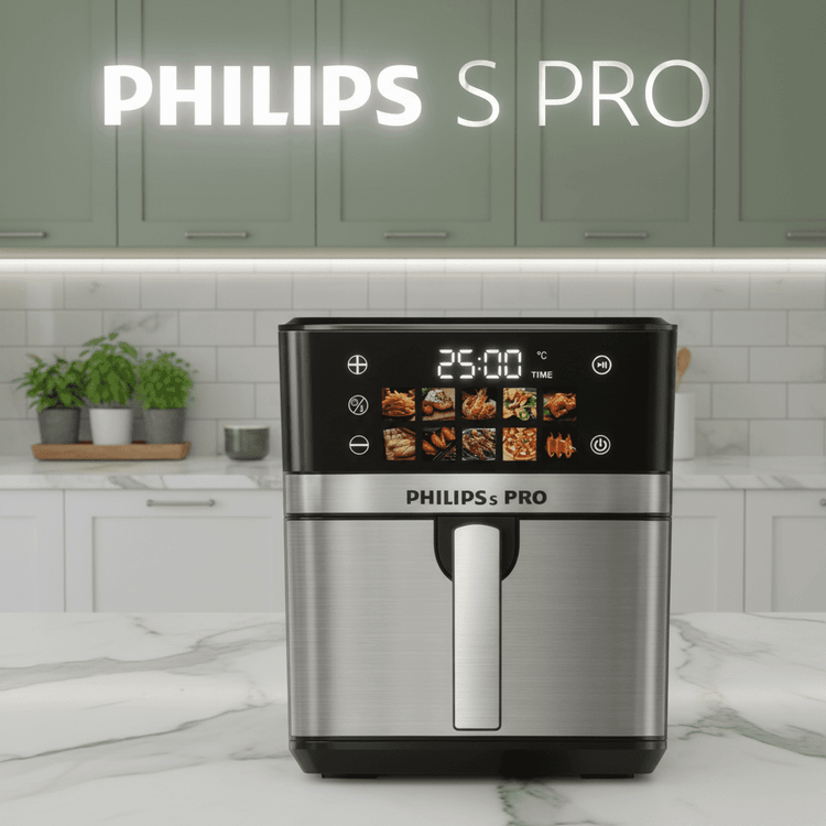 سرخکن دوالمنت 15 لیتر فیلیپس پرو- قدرت 3000 وات- تمام استیل سبددار مدل PH_1898