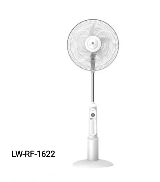 پنکه ایستاده شارژی لایت ویو مدلLW-RF-1622