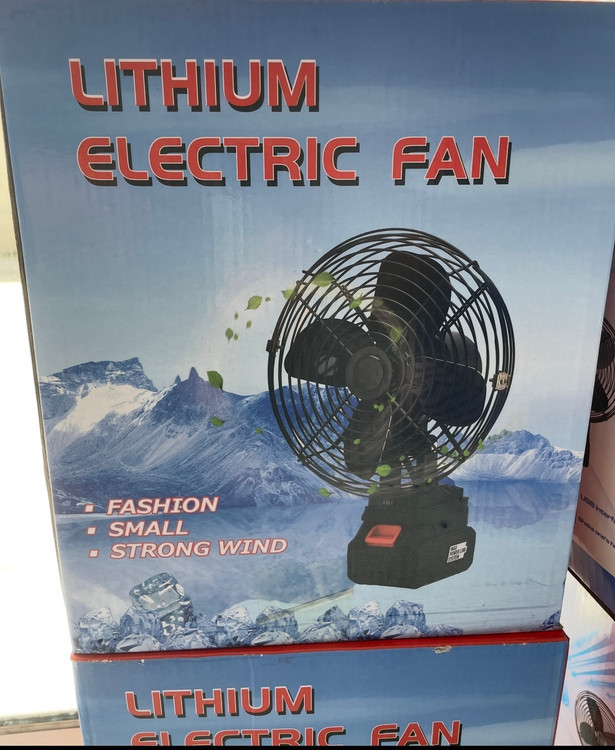 پنکه شارژی LITHIUM ELECTRIC FAN