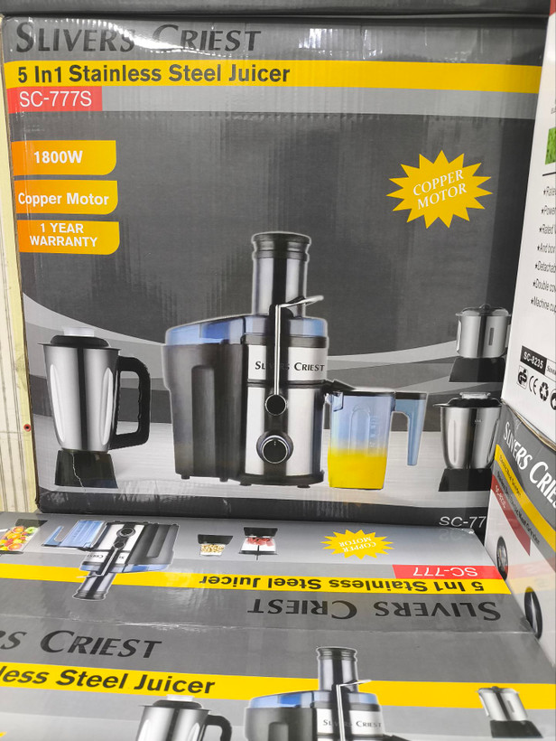 آبمیوه گیر پنج کاره سیلورکرست مدل SC-777S