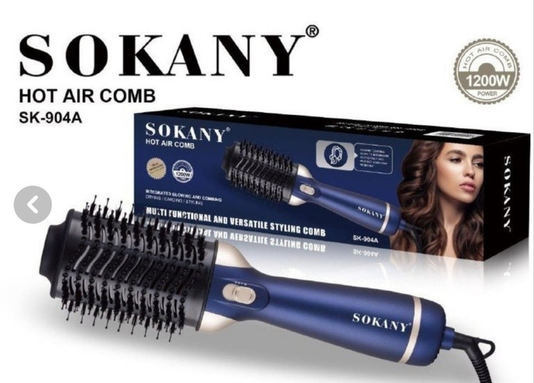 برس حرارتی مو سوکانی مدل SK-904a | صافکن و حالتدهنده مو حرفهای