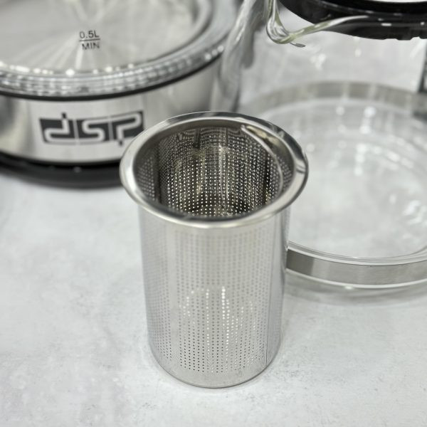 چایساز روهمی DSP مدل KK1286 | توان 2200 وات | کتری 1.7 لیتری + قوری 0.6 لیتری
