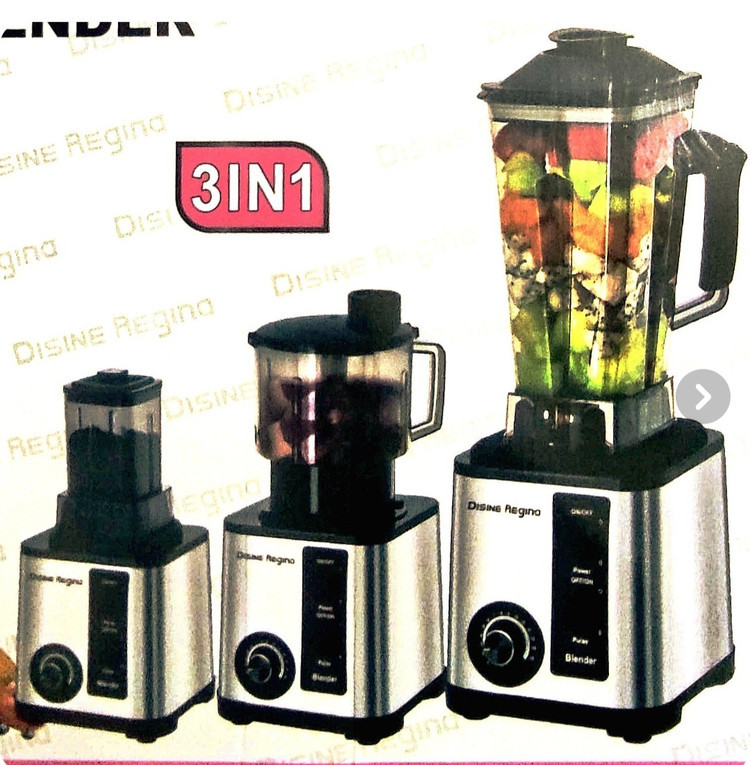 غذاساز 3 کاره پایه استیل دسینی- توان 9800 وات مدل DR-5040