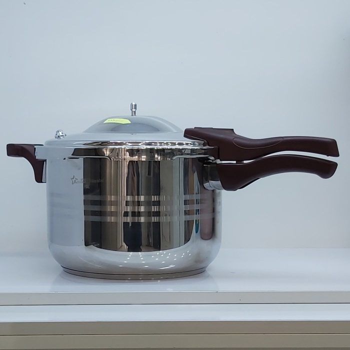 زودپز استیل ۳ کاره دسینی 9 لیتری مدل KD-600-9L | 2026 کاره همراه درب شیشه‌ای، سبد بخارپز، کف سه‌لایه و سیستم ایمنی چندگانه