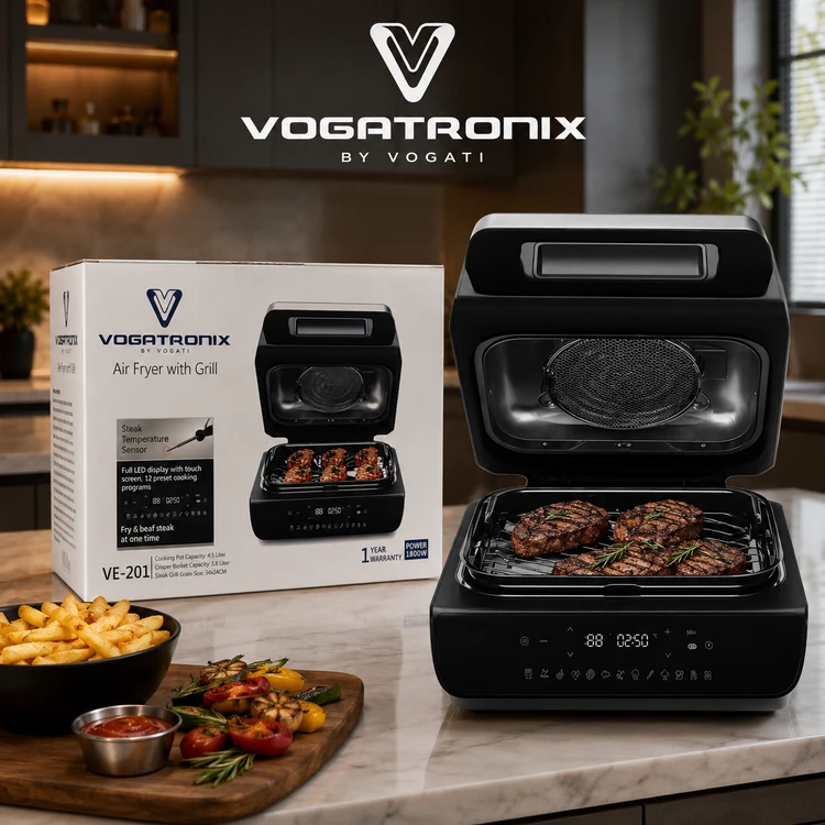 سرخ کن و گریل وگاترونیکس مدل VE-201