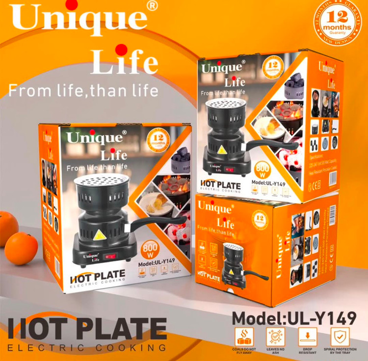 ذغال سرخکن برقی یونیک لایف مدل UL-Y-149