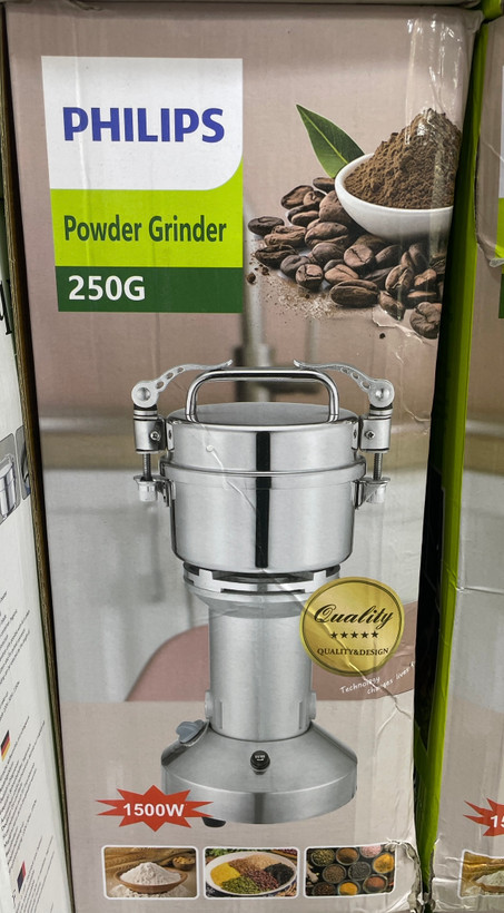آسیاب صنعتی فیلیپس- ظرفیت 250 گرم- توان 1500 وات